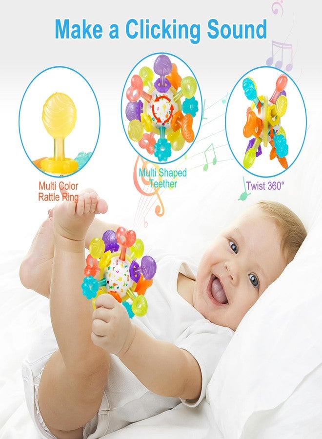TOHIBEE Baby Montessori Sensory Toys for 0-6 6-12 Months, Baby Teether Teething Toys for Babies 0 3 6 9 12 18 Months, Newborn Infant Learning Developmental Toys Gifts for 1 2 Year Old Boys Girls - Image 4